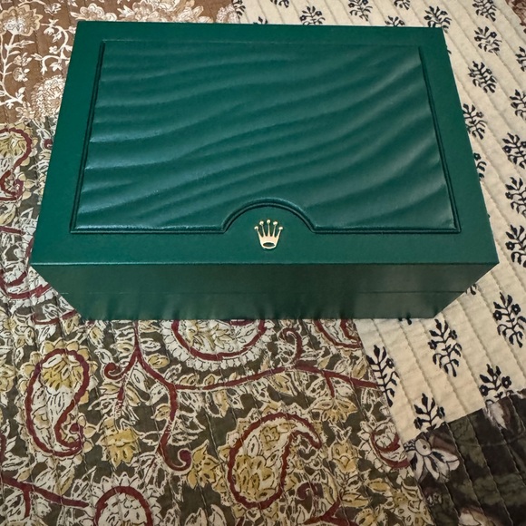 Rolex Green Watch Box